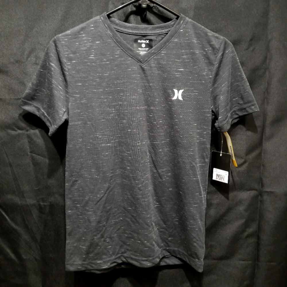 Boys Size Medium (10) Hurley V-neck T-shirt - Brand new